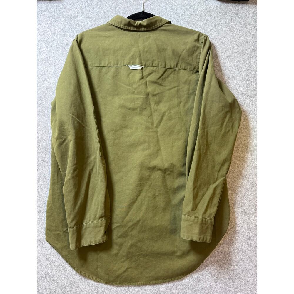 Hurley Olive Green Utility Overshirt Shirt Jacket Women's Large - Picture 7 of 11